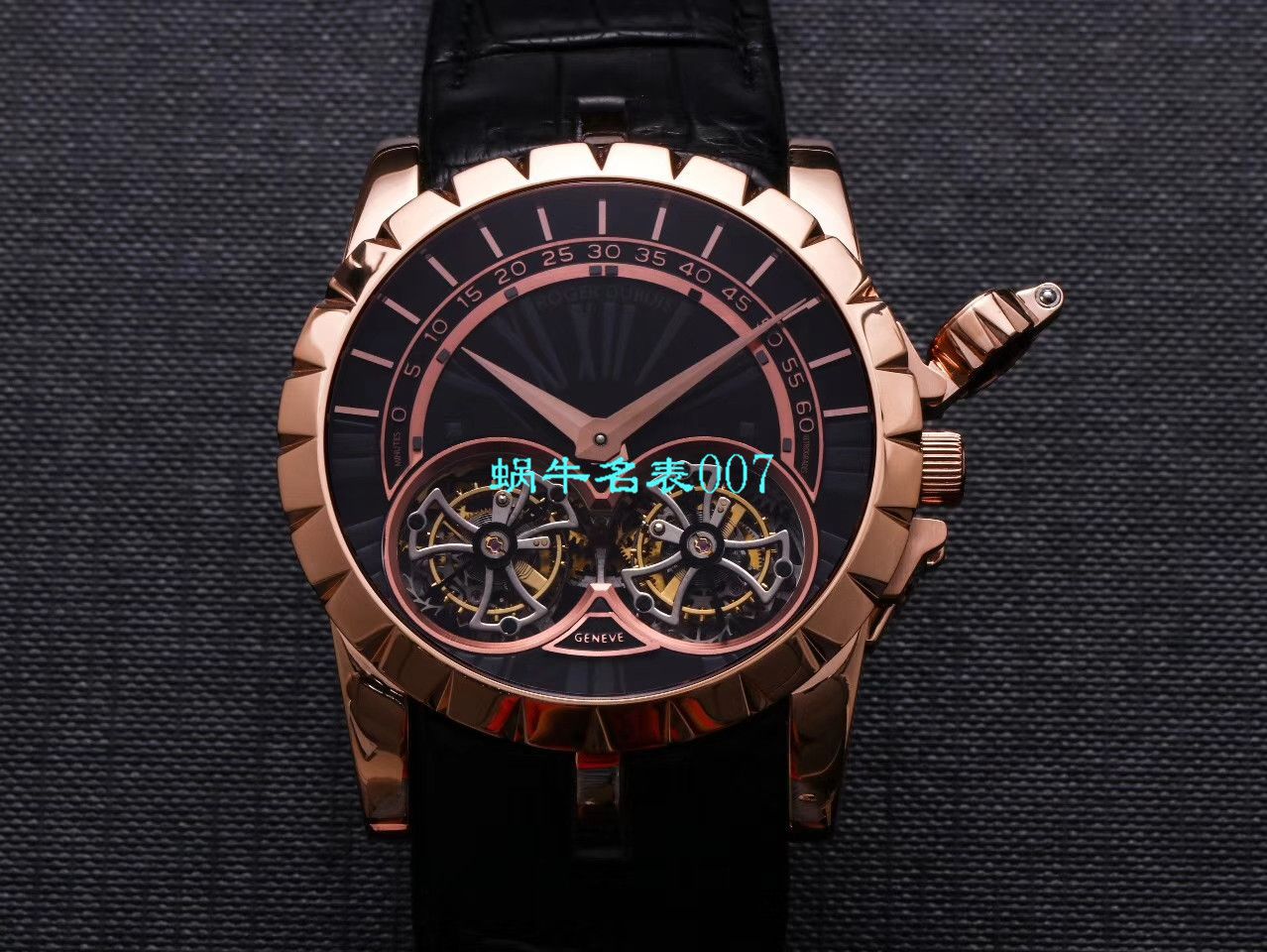 【JB Factory 罗杰杜彼 Replica Copy 双飞行 Tourbillon  Watches 】Roger Dubuis罗杰杜彼EXCALIBUR（王者系列）系列RDDBEX0249 wrist watches  / LJ031