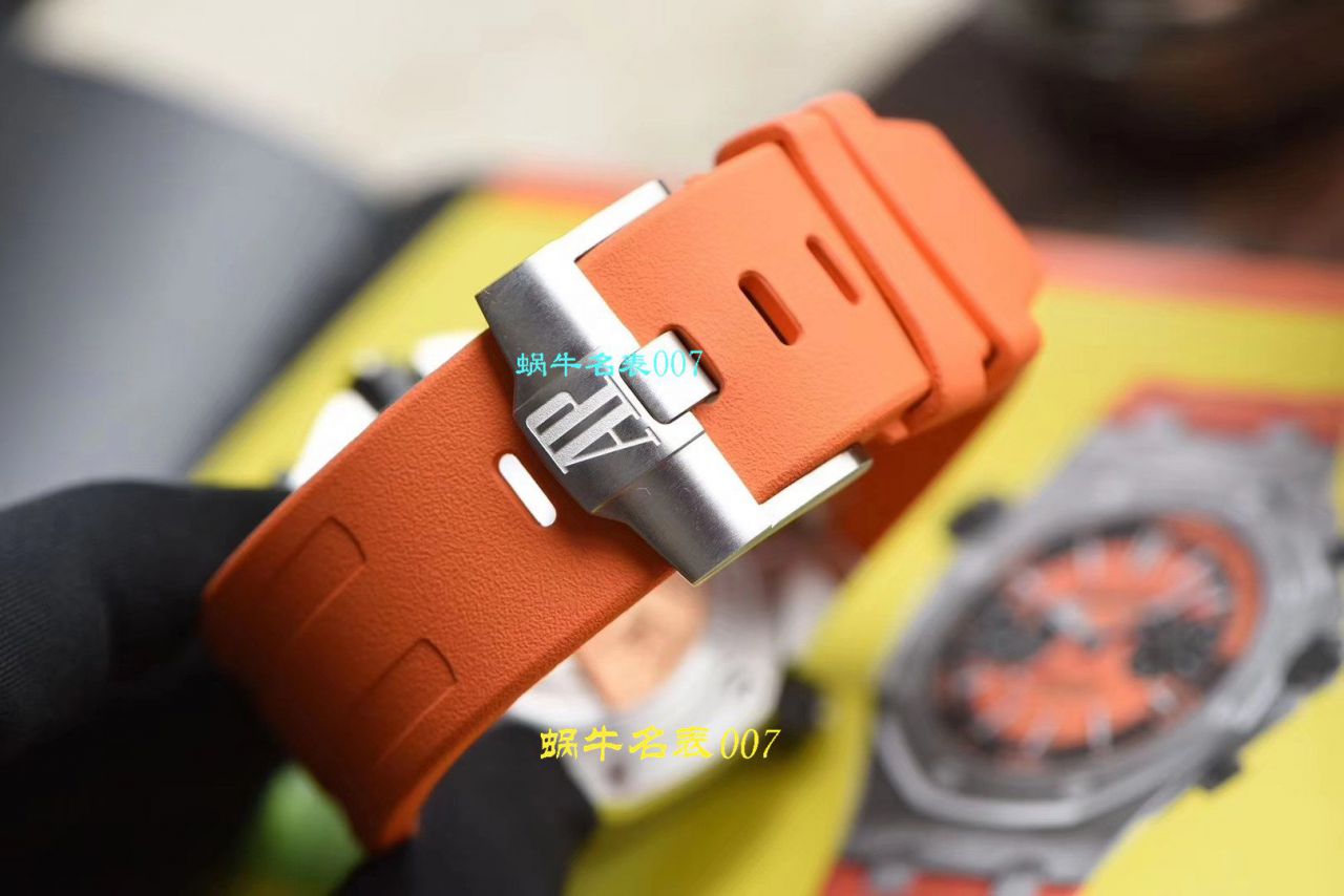 【NOOB Factory  Replica 表无敌超值～N Factory 鲜橙计时离岸】Audemars Piguet  Replica Copy  Royal Oak Offshore 系列26703ST.OO.A070CA.01 wrist watches  / AP169