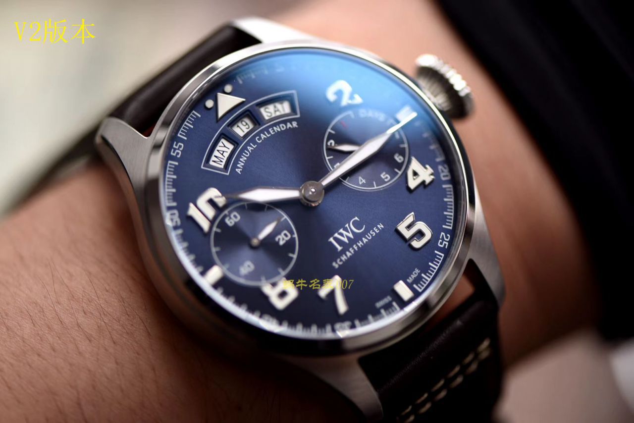 【 Video analysis YL Factory  IWC   Replica 表】IWC IWC 表飞行员 Replica IW502703 wrist watches (大型飞行员年历 wrist watches “小王子”特别版) / WG376