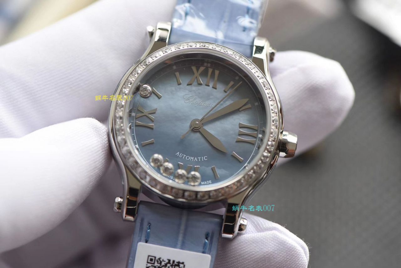 【NR Factory 广州买 Replica 表】 Chopard  Replica HAPPY DIAMONDS系列278573-3010小号30毫米女士 wrist watches  / XB031