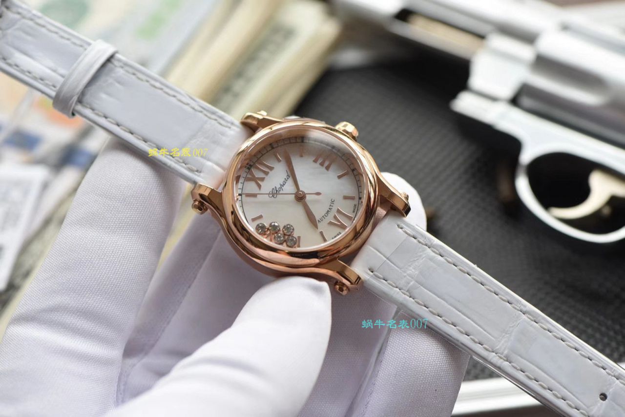 【NR Factory  TOP  Replica Copy 女表小号30毫米】 Chopard HAPPY DIAMONDS系列274893-5009 wrist watches  / XB028
