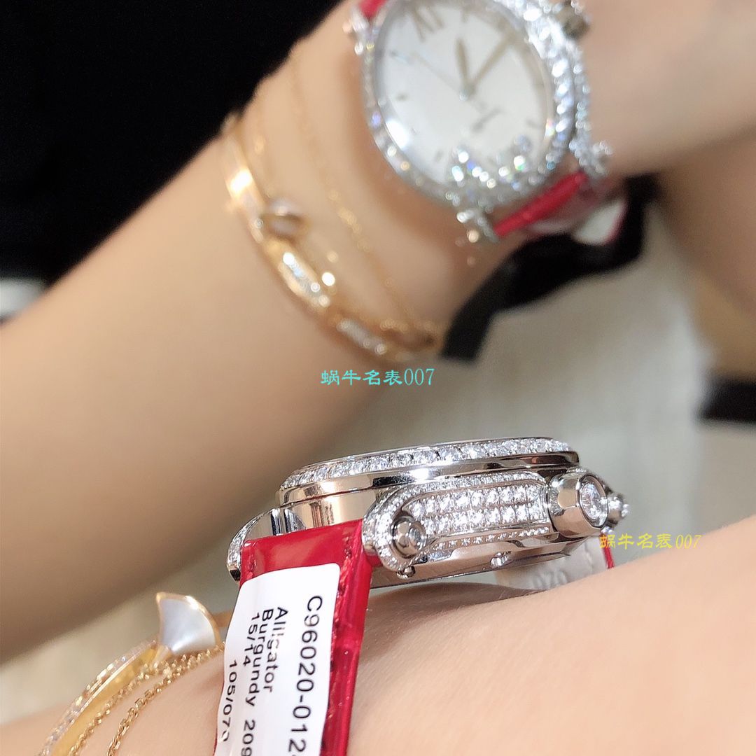 【 Chopard  top  Replica 表价格吧】 Chopard HAPPY DIAMONDS系列275362-5003 wrist watches  / XB023