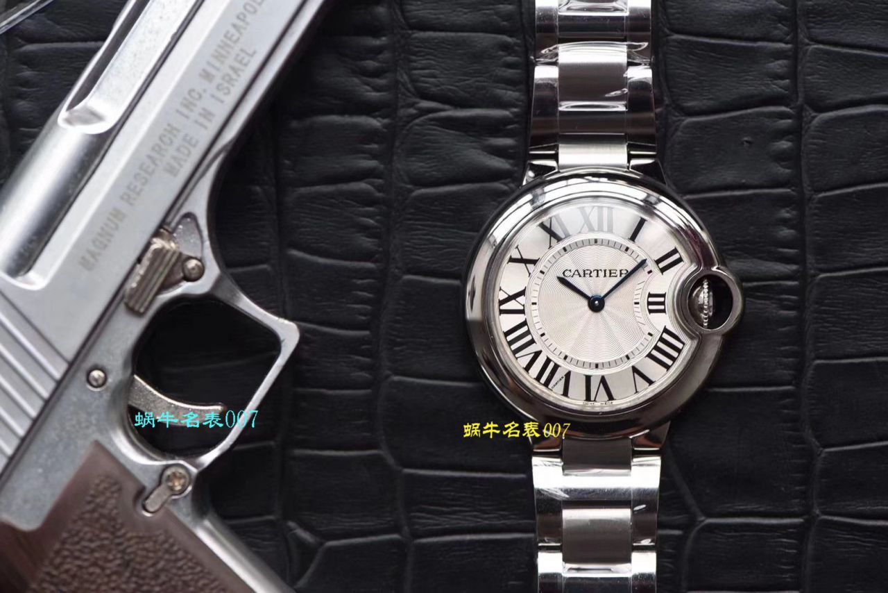 【 top  Replica 表 Best 的商家V6 Factory 最新升级版】 Cartier  蓝气球 Replica W6920084女士33毫米 wrist watches  / K218