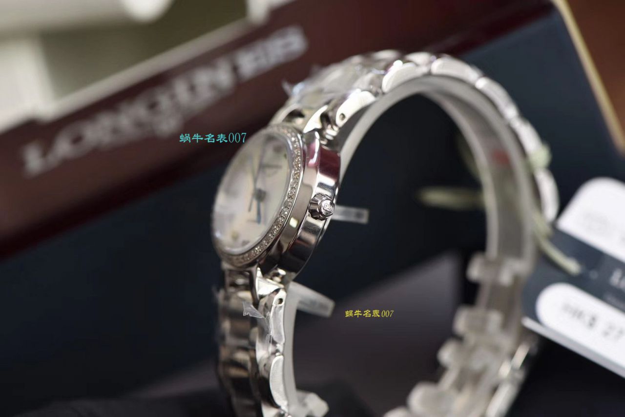 【原单真钻原装 Movement 机械女表】 Longines 优雅PRIMALUNA心月系列L8.111.0.87.6 wrist watches  / L112