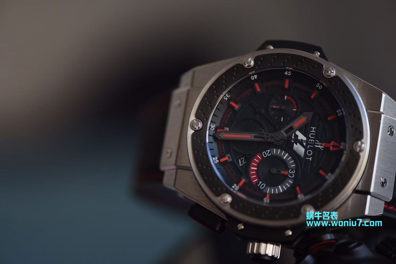 【 Video analysis V6 Factory  hublot 仿表】Hublot Big Bang King Power F1 Zirconium 703.ZM.1123.NR限量版 wrist watches  / YB071