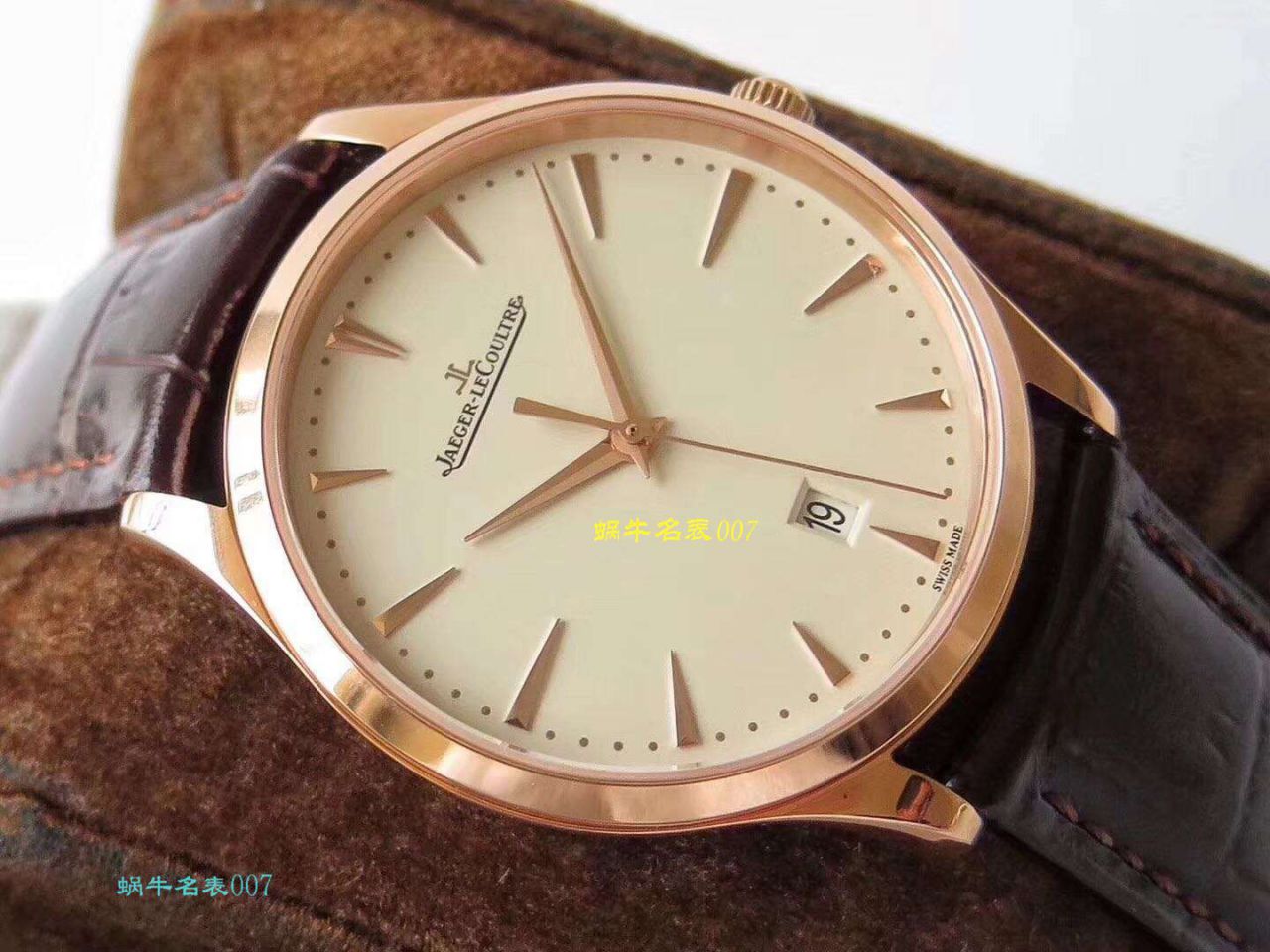 ZF Factory 超薄臻品【极简主义 超薄设计】 Replica Copy  Watches  Factory 家 Jaeger-LeCoultre Jaeger-LeCoultre MASTER ULTRA THIN超薄大师系列 wrist watches 系列 / JJ138