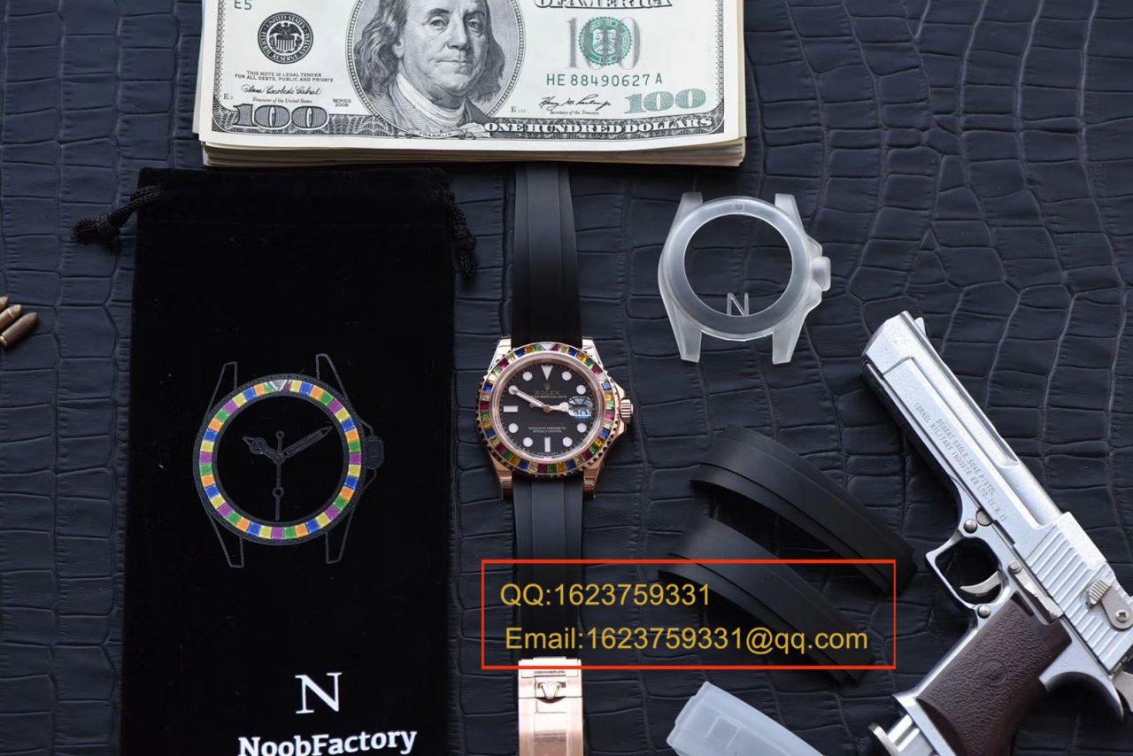 【 Video analysis NOOB Factory 官网 Rolex 水鬼 Replica 表】糖豆 Rolex  Yacht-Master 系列116695SATS wrist watches  / R327