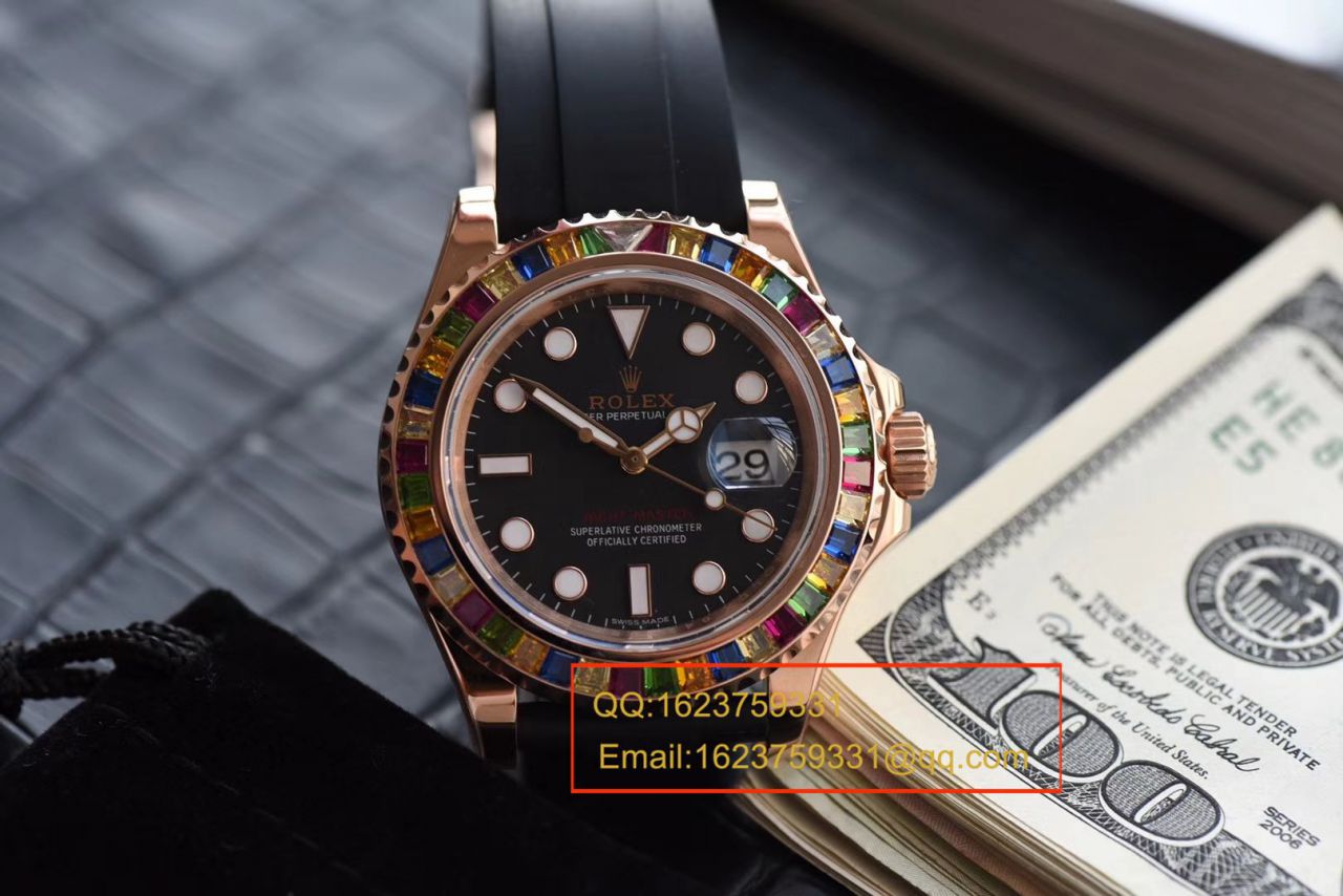 【 Video analysis NOOB Factory 官网 Rolex 水鬼 Replica 表】糖豆 Rolex  Yacht-Master 系列116695SATS wrist watches  / R327