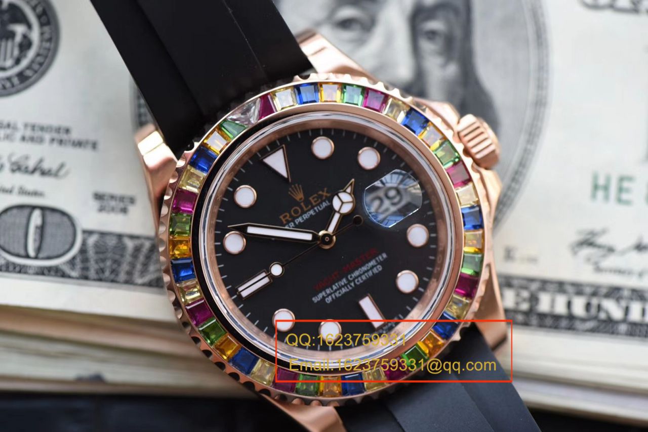 【 Video analysis NOOB Factory 官网 Rolex 水鬼 Replica 表】糖豆 Rolex  Yacht-Master 系列116695SATS wrist watches  / R327