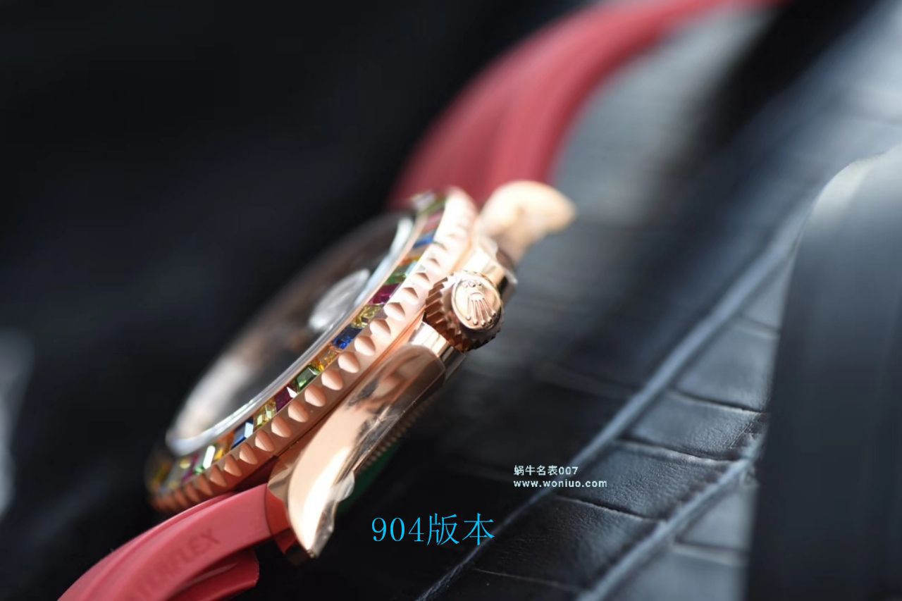 【 Video analysis NOOB Factory 官网 Rolex 水鬼 Replica 表】糖豆 Rolex  Yacht-Master 系列116695SATS wrist watches  / R327