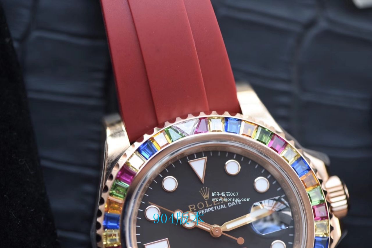 【 Video analysis NOOB Factory 官网 Rolex 水鬼 Replica 表】糖豆 Rolex  Yacht-Master 系列116695SATS wrist watches  / R327