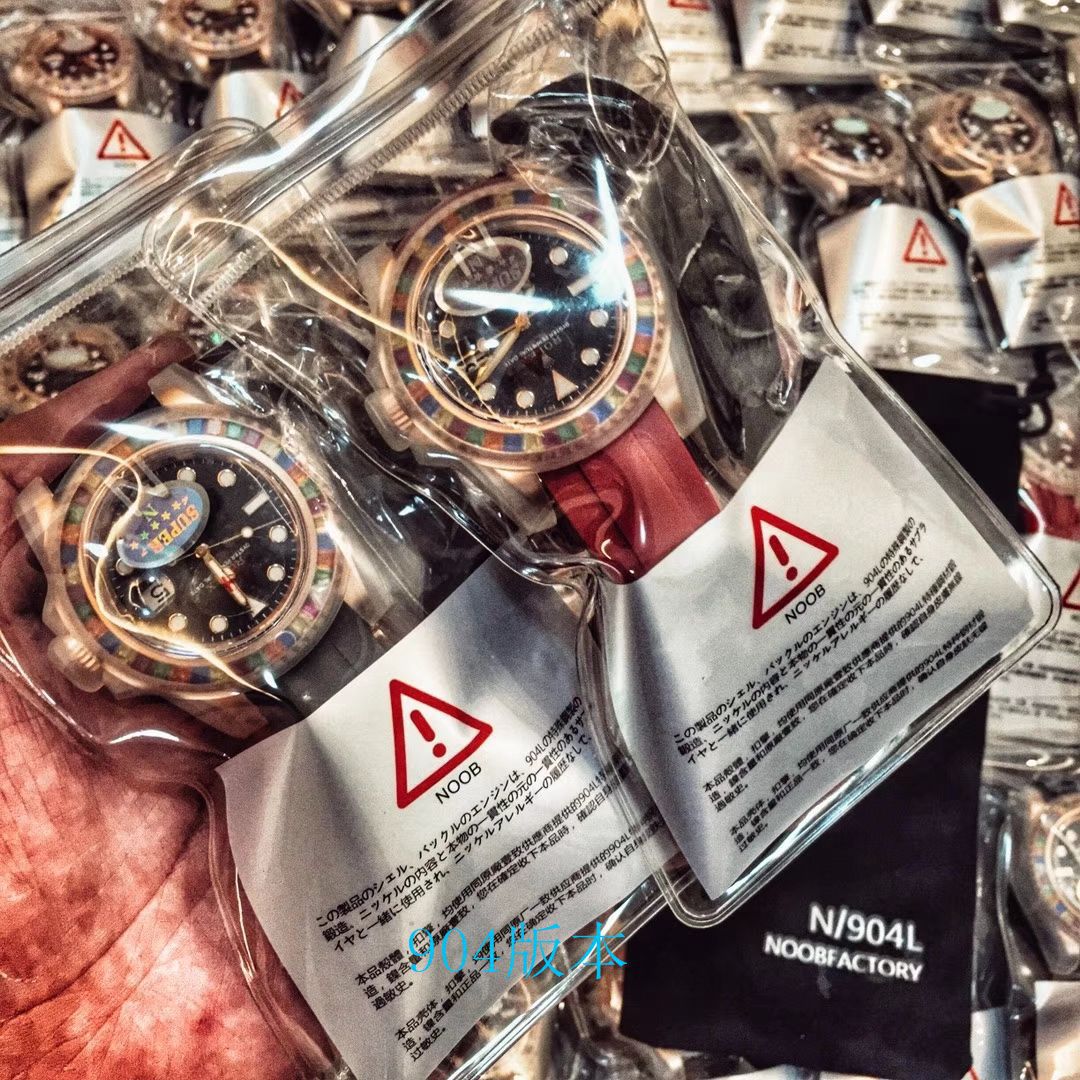 【 Video analysis NOOB Factory 官网 Rolex 水鬼 Replica 表】糖豆 Rolex  Yacht-Master 系列116695SATS wrist watches  / R327
