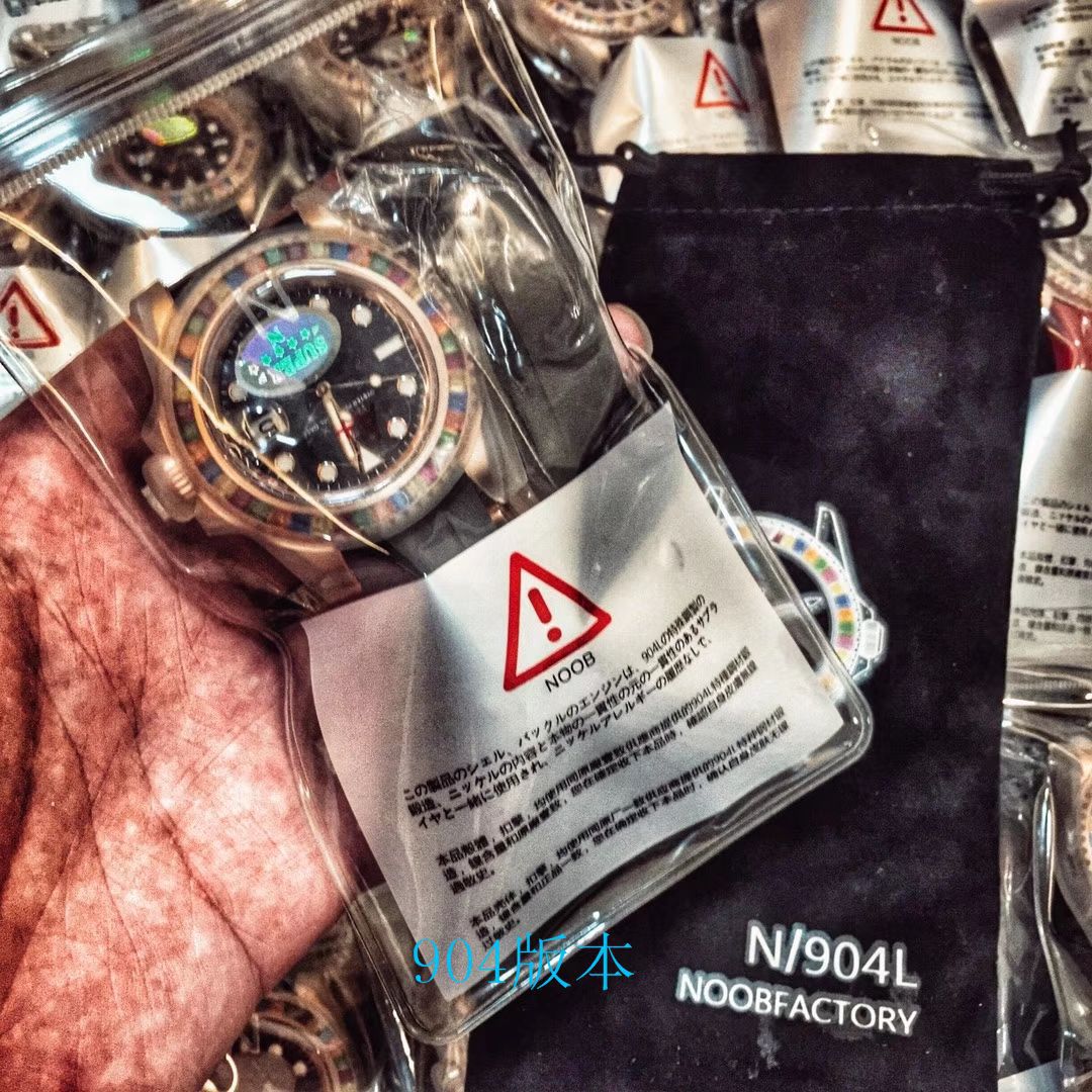 【 Video analysis NOOB Factory 官网 Rolex 水鬼 Replica 表】糖豆 Rolex  Yacht-Master 系列116695SATS wrist watches  / R327