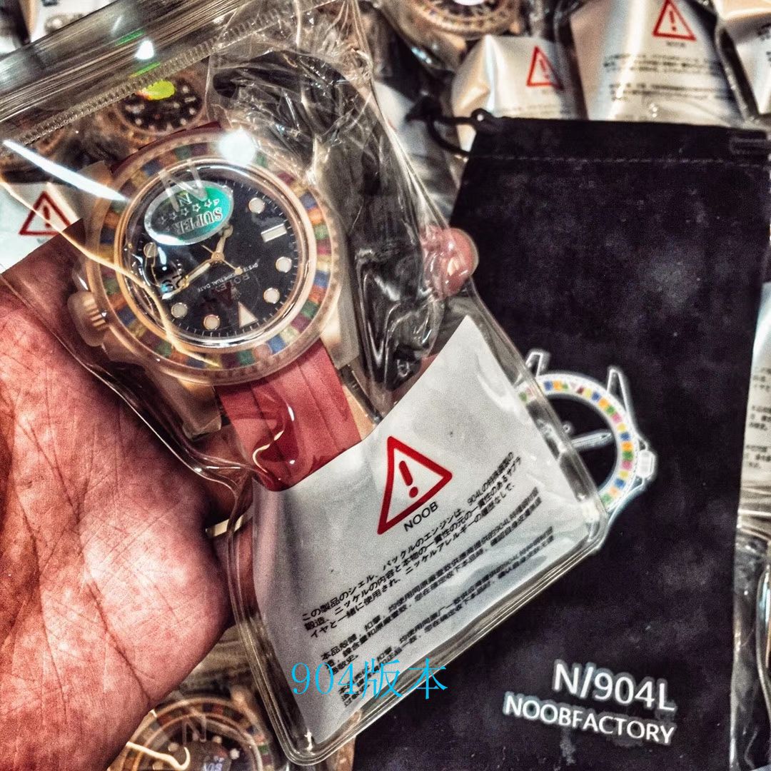【 Video analysis NOOB Factory 官网 Rolex 水鬼 Replica 表】糖豆 Rolex  Yacht-Master 系列116695SATS wrist watches  / R327