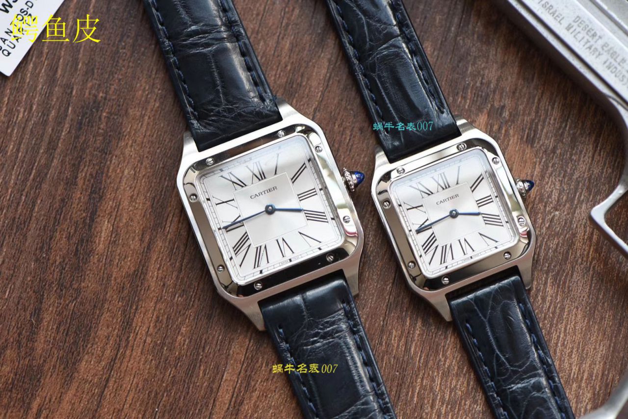 【 Video analysis XF Factory 什么叫 Replica Copy 表】 Cartier   Santos 系列WSSA0022（大号）WSSA0023（小号） wrist watches  / K217
