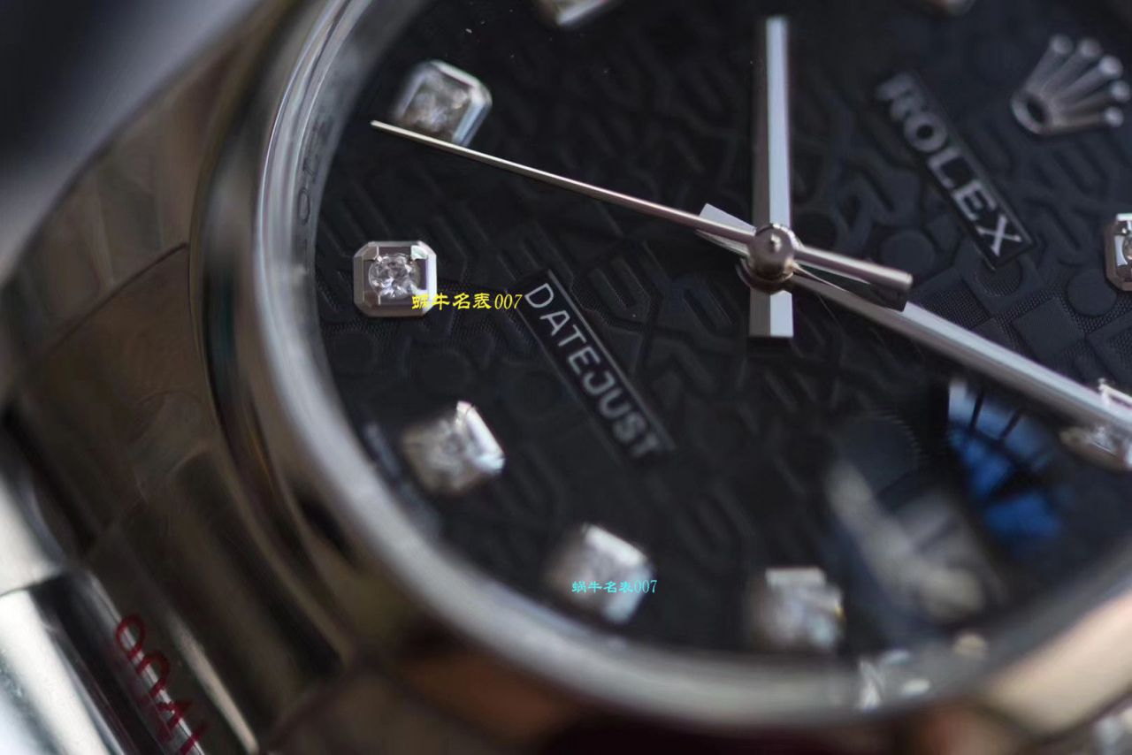 【 Video analysis  Replica  Rolex 男表价格】DJ Factory 电脑纹面 Rolex   Datejust 36系列m116234-0122 wrist watches  / R329