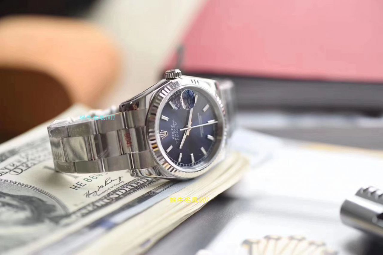 【 Video analysis DJ Factory 家 Rolex  Replica Copy  Watches 】 Rolex   Datejust 36毫米系列m126234-0018 wrist watches  / R328