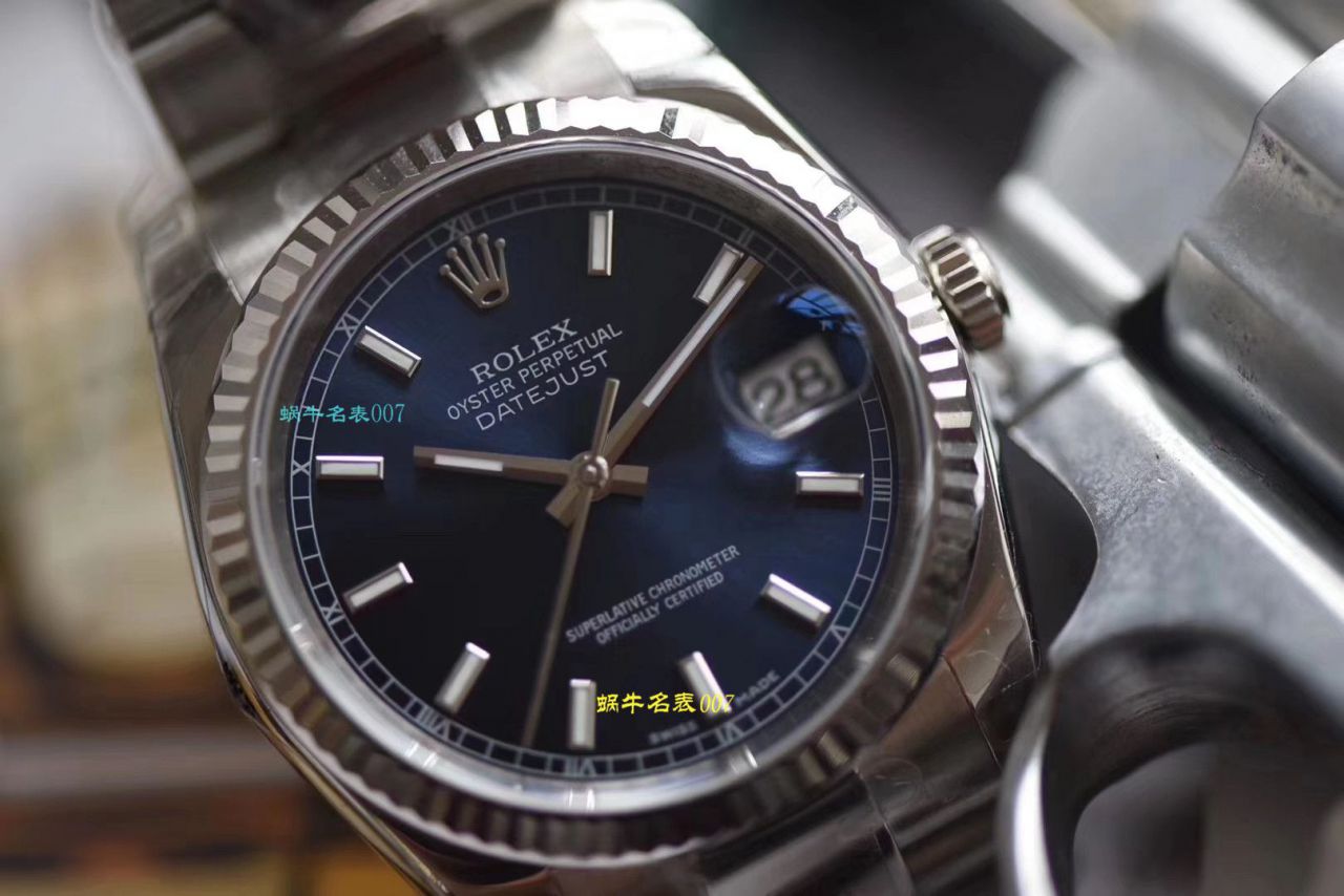 【 Video analysis DJ Factory 家 Rolex  Replica Copy  Watches 】 Rolex   Datejust 36毫米系列m126234-0018 wrist watches  / R328