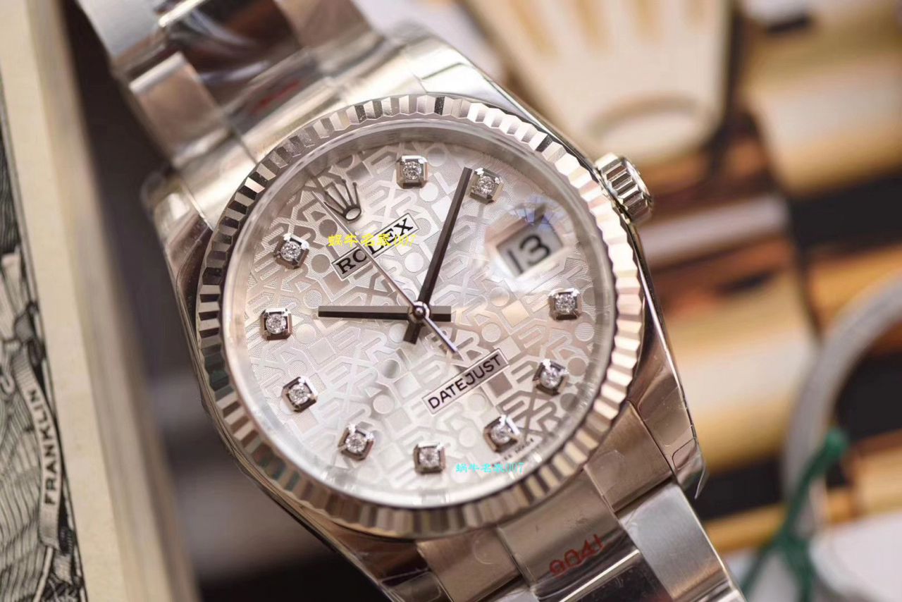 【 Video analysis DJ Factory 家 Rolex  Replica Copy  Watches 】 Rolex   Datejust 36毫米系列m126234-0018 wrist watches  / R328