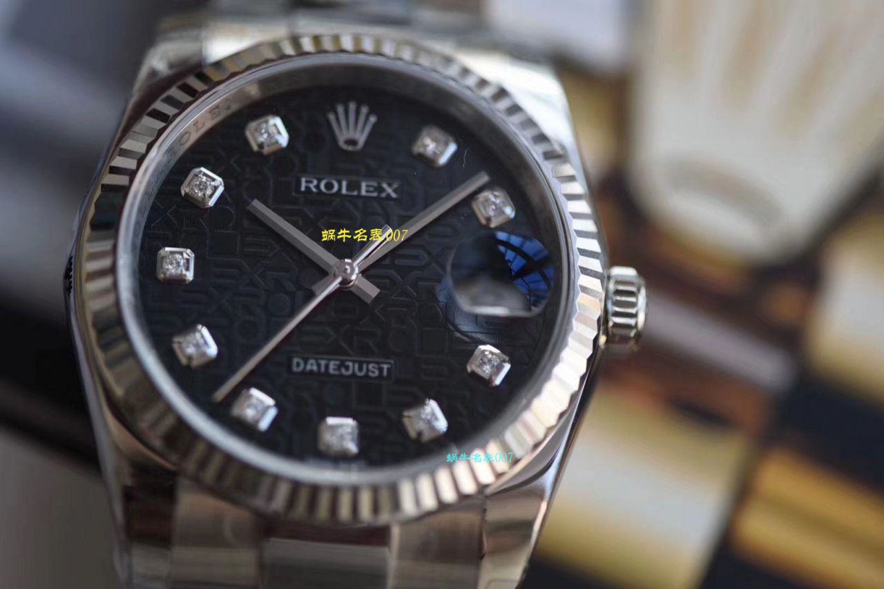 【 Video analysis DJ Factory 家 Rolex  Replica Copy  Watches 】 Rolex   Datejust 36毫米系列m126234-0018 wrist watches  / R328