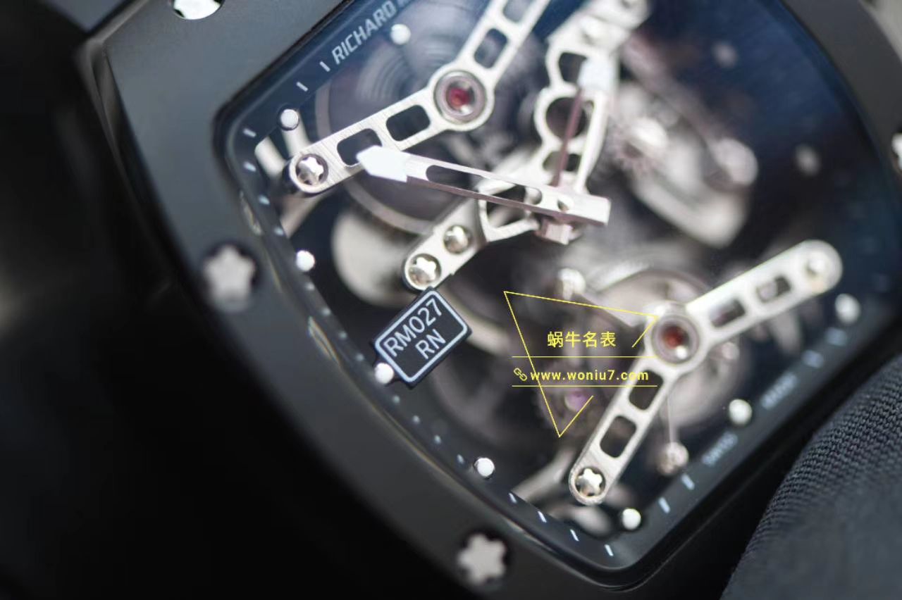 RICHARD MILLE(Richard Mille) top  Replica Copy  Richard Miller 男士系列RM 027 TOURBILLON RAFAEL NADAL wrist watches  / RM 027