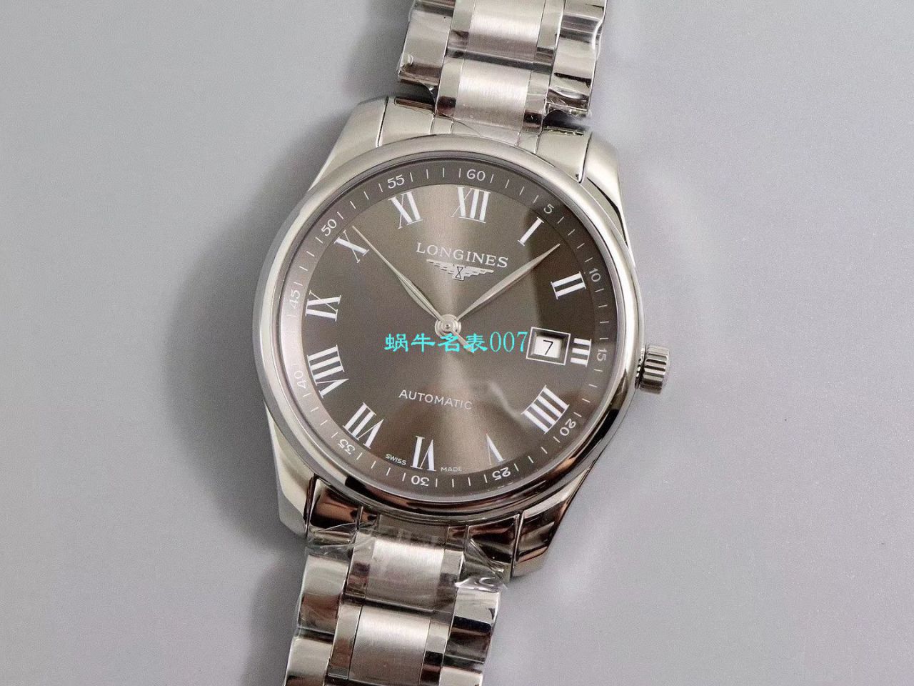 【V9 Factory  top  Replica Copy  Watches 】 Longines 名匠系列L2.793.4.71.6，L2.793.4.57.6等多色单历 wrist watches  / L113