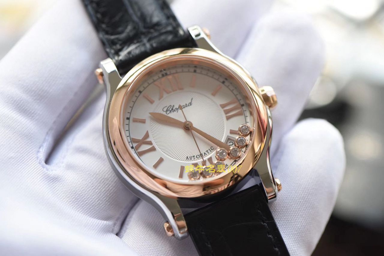 【YF Factory Chopard Replica Copy 表】 Chopard HAPPY DIAMONDS系列278559-6008女 wrist watches  / XB038