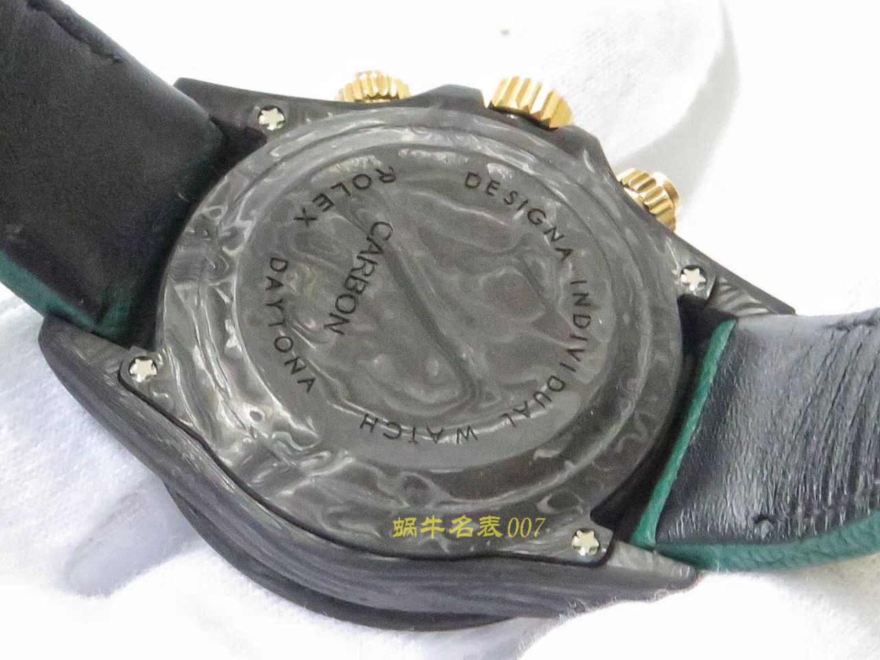 【TW Factory  Rolex  Replica Watches 】 Rolex ROLEX宇宙计时 Ditongna 系列之 carbon fiber 海外 copy customized 版 / R367