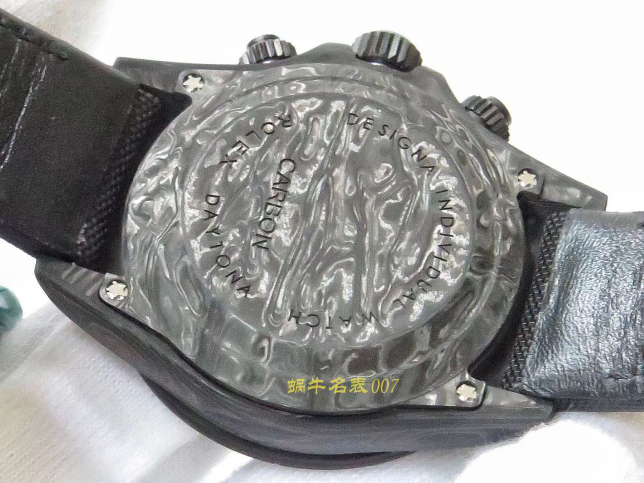 【TW Factory  Rolex  Replica Watches 】 Rolex ROLEX宇宙计时 Ditongna 系列之 carbon fiber 海外 copy customized 版 / R367