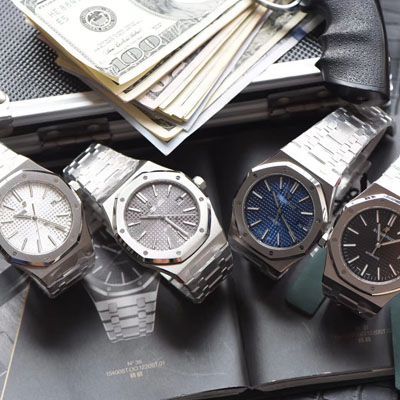 【FK Factory Audemars Piguet  Replica Watches 】Audemars Piguet 皇家橡树 Replica 系列15400ST.OO.1220ST.02，15400ST.OO.1220ST.04 wrist watches 