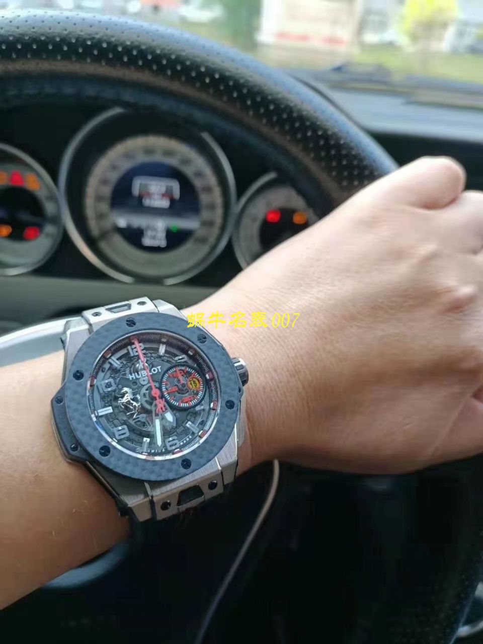 【 Video analysis v6 Factory 官网 Watches 】 hublot BIG BANG FERRARI法拉利系列401.NJ.0123.VR wrist watches （ Watches  Replica 版是什么意思） / YB069