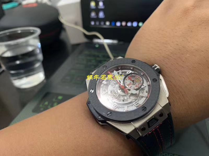 【 Video analysis v6 Factory 官网 Watches 】 hublot BIG BANG FERRARI法拉利系列401.NJ.0123.VR wrist watches （ Watches  Replica 版是什么意思） / YB069