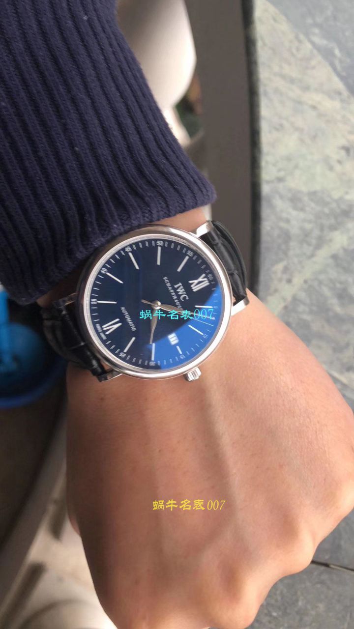 渠道出口订单！原封！缺个经销商印章就是正品！大名鼎鼎的IWC IWC 表柏涛菲诺系列IW356517 wrist watches  / WG193