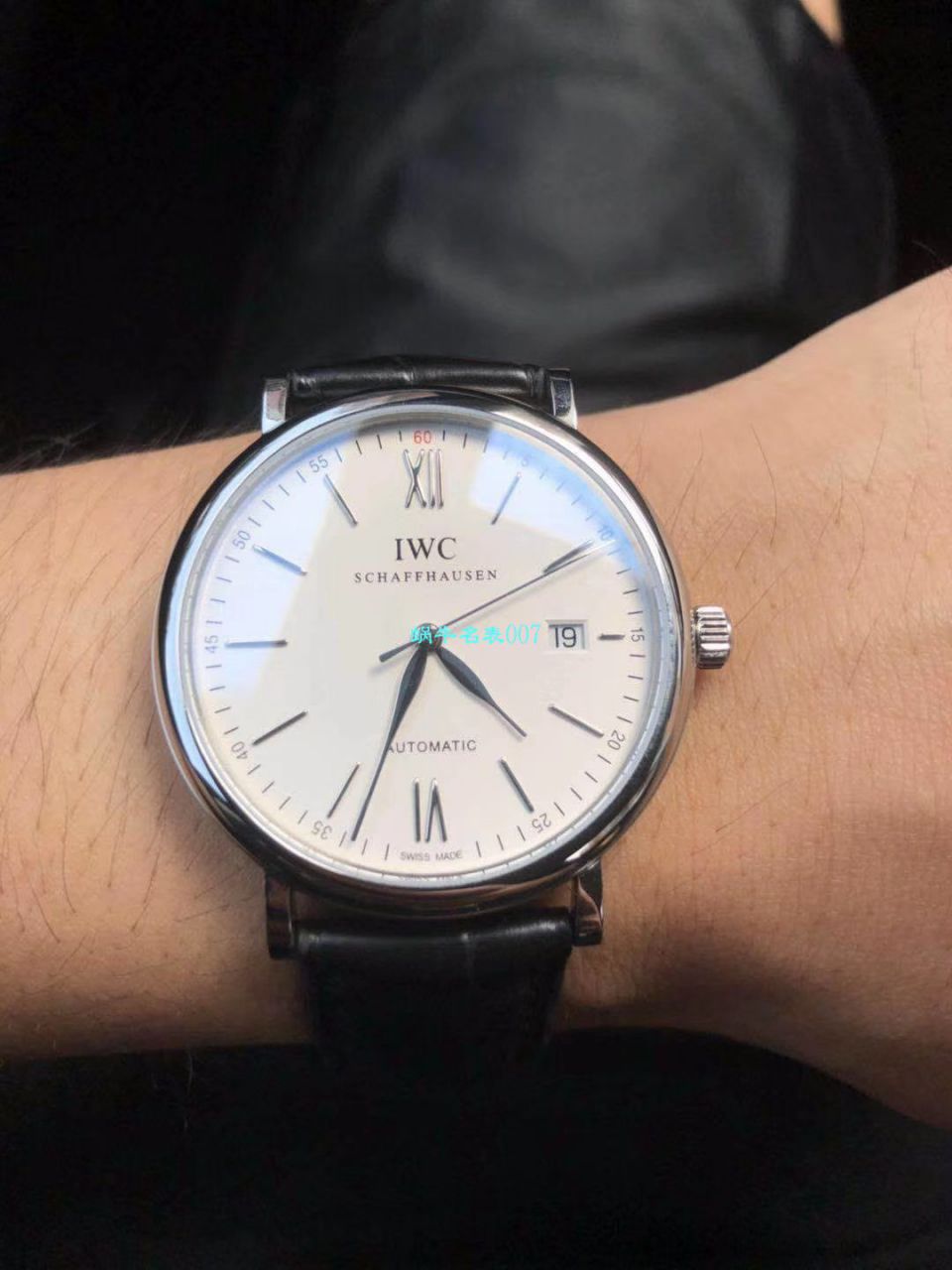 渠道出口订单！原封！缺个经销商印章就是正品！大名鼎鼎的IWC IWC 表柏涛菲诺系列IW356517 wrist watches  / WG193