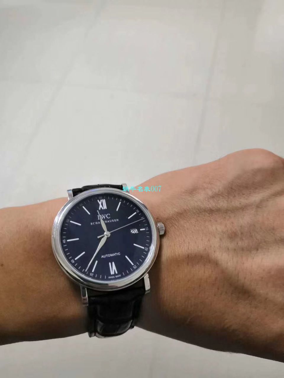 渠道出口订单！原封！缺个经销商印章就是正品！大名鼎鼎的IWC IWC 表柏涛菲诺系列IW356517 wrist watches  / WG193
