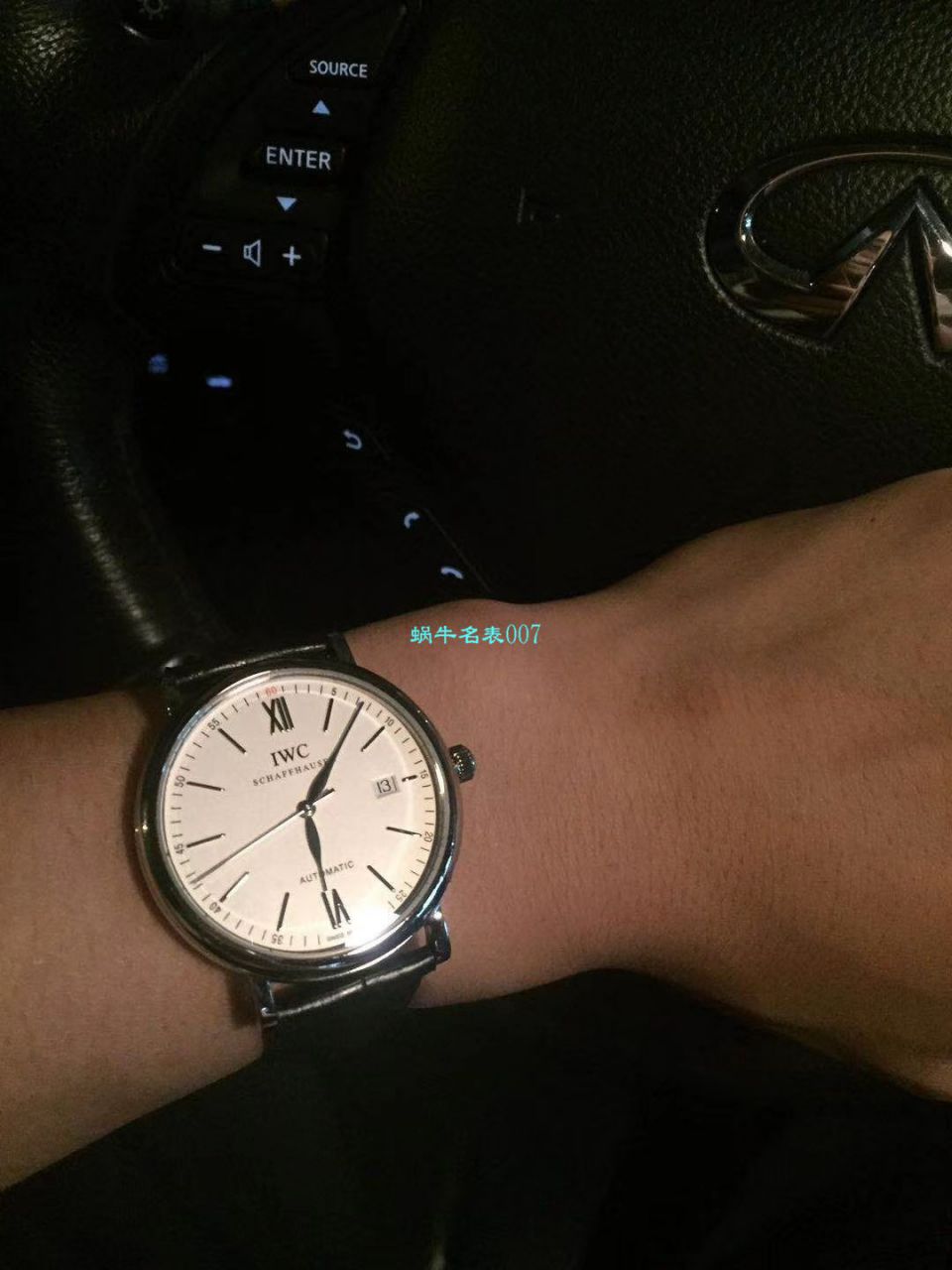 渠道出口订单！原封！缺个经销商印章就是正品！大名鼎鼎的IWC IWC 表柏涛菲诺系列IW356517 wrist watches  / WG193
