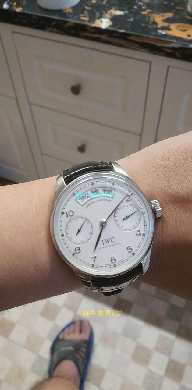 【独家 Video analysis ZF Perfect  High quality  Replica Watches V5版本】 IWC 葡萄牙七天7 DAYS系列 IW500710 wrist watches 《葡七蓝面》 / WG316