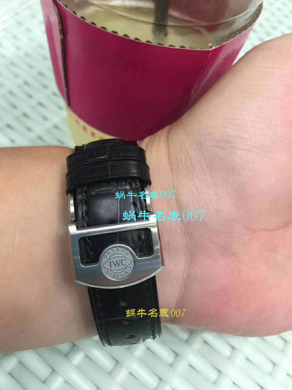 【独家视频测评ZF Perfect  High quality  Knockoff  Watches 】 IWC 葡萄牙系列系列IW500704《 IWC 葡七黄金钉》 wrist watches  / WG295