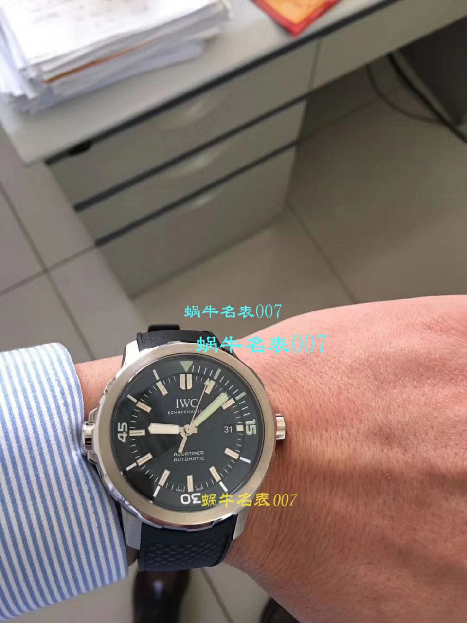 【HBBV6 Factory  Perfect  High quality  Replica Watches 】IWC IWC 海洋时计系列IW329005 wrist watches  / WG318