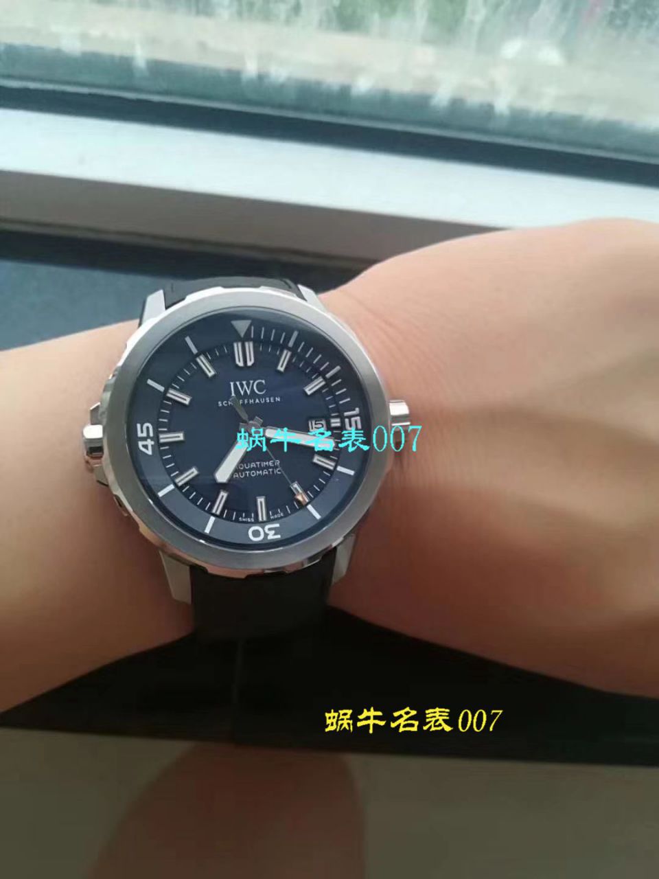 【独家视频测评1:1 High quality  Replica Watches 】 IWC 海洋时计系列CHRONOGRAPH计时IW329001 wrist watches  / WG165