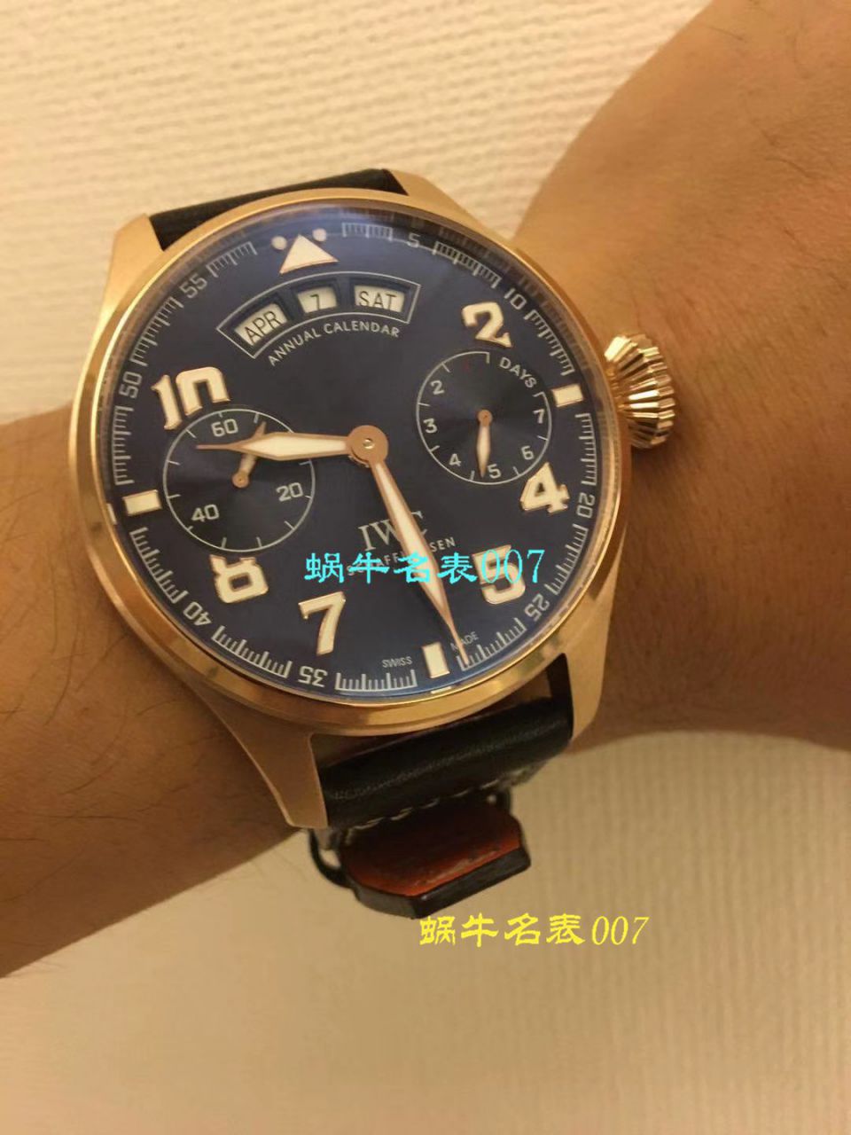 【 Video analysis YL Factory  IWC   Replica 表】IWC IWC 表飞行员 Replica IW502703 wrist watches (大型飞行员年历 wrist watches “小王子”特别版) / WG376