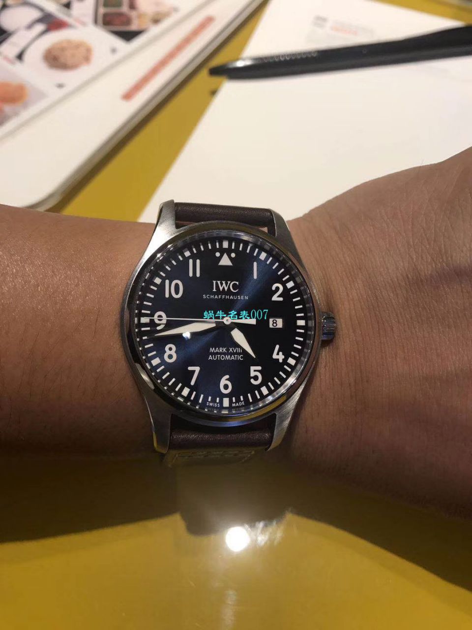 IWC IWC 表飞行员 MARK XVII 系列IW327003 wrist watches 【V7 Perfect  High quality  Replica Watches 】 / WG189