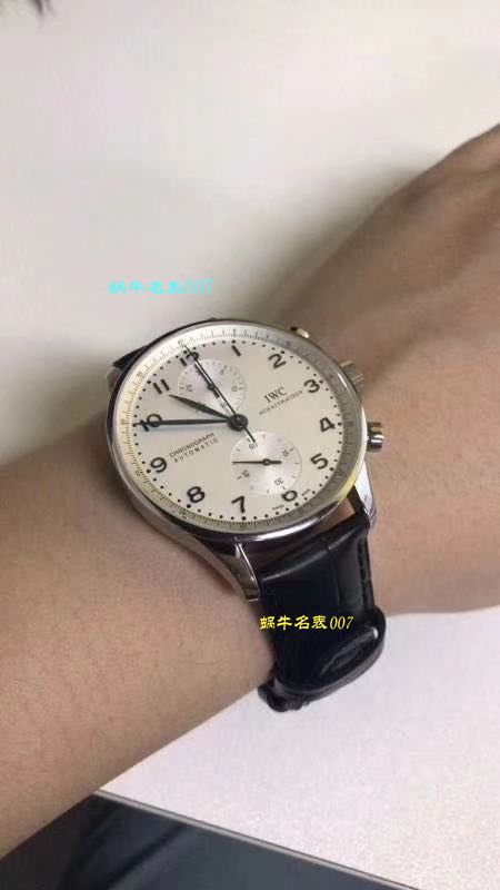 【YLV7版本 Perfect  High quality  Replica Watches 】 IWC IWC葡萄牙系列计时IW371491 wrist watches 《蓝面葡计》 / WG315
