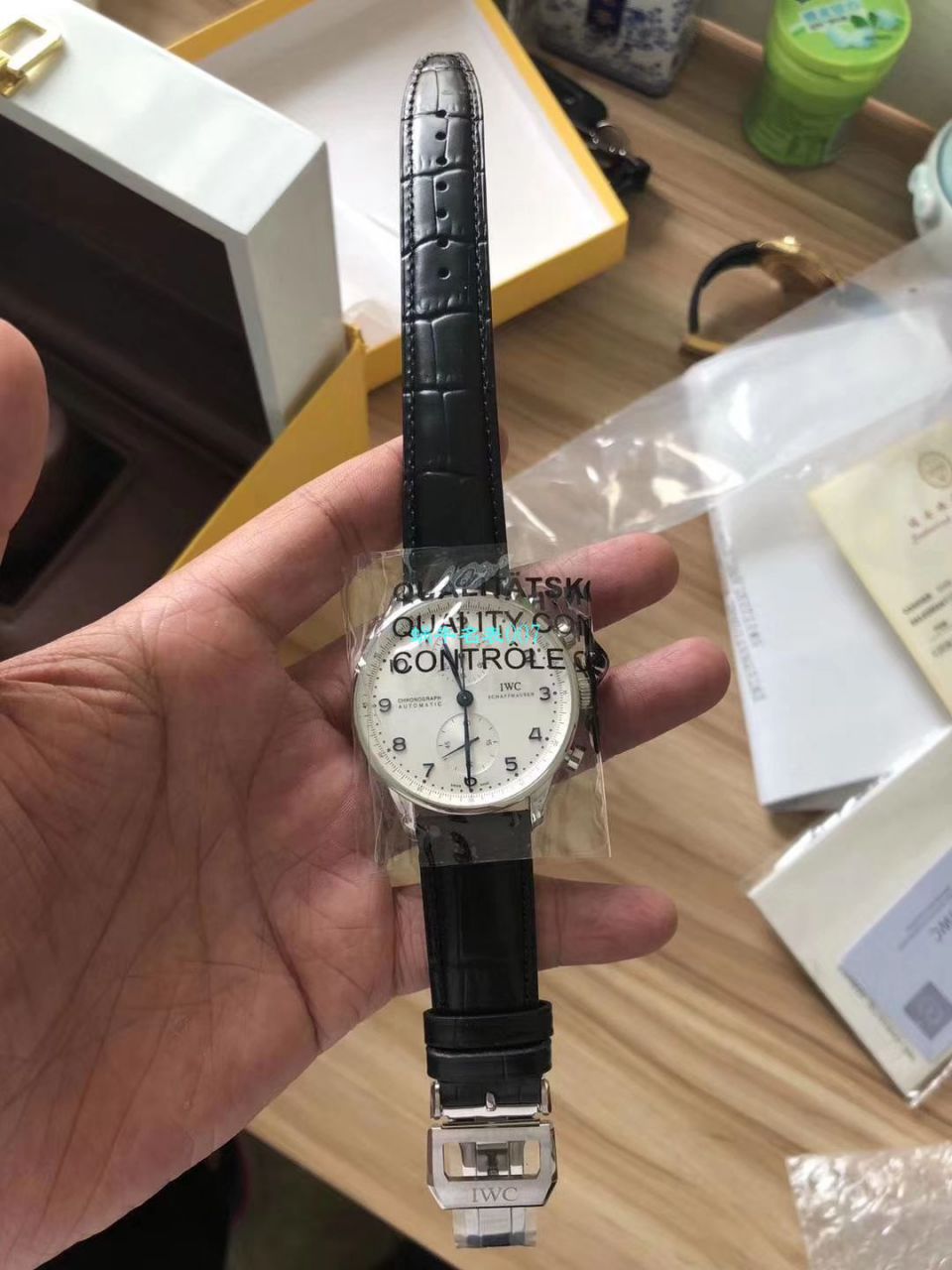【YLV7版本 Perfect  High quality  Replica Watches 】 IWC IWC葡萄牙系列计时IW371491 wrist watches 《蓝面葡计》 / WG315