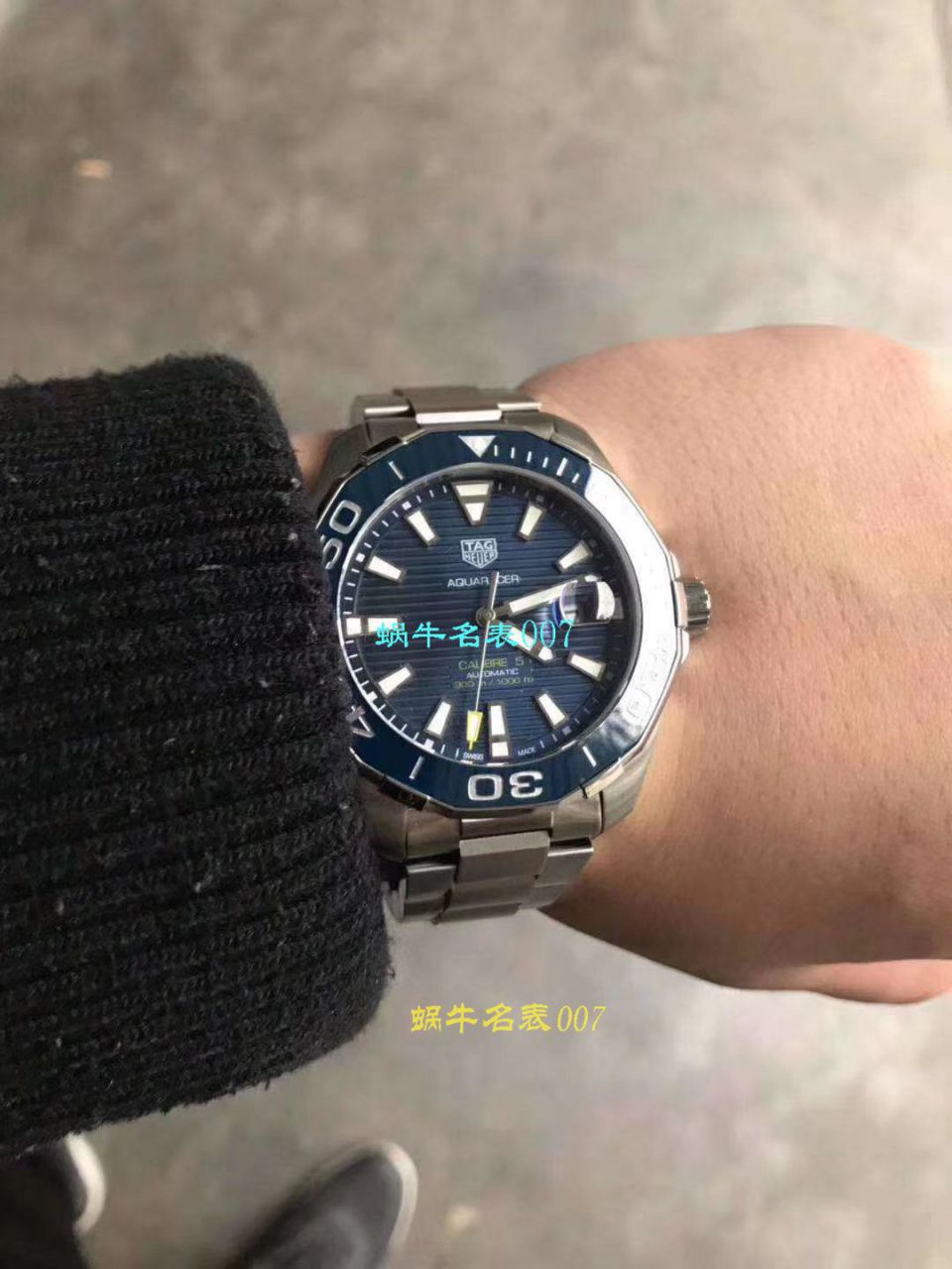 【 Video analysis 原单牛货】 TAG Heuer 竞潜系列WAY201B.BA0927 wrist watches ，WAY201A.BA0927双色 / TG053MM