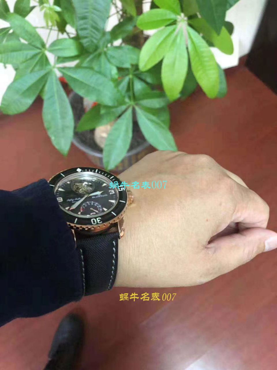 【JB Perfect  High quality  Replica Copy  Watches 】Blancpain  Fifty Fathoms 系列5025-3630-52A Tourbillon  wrist watches  / BP055