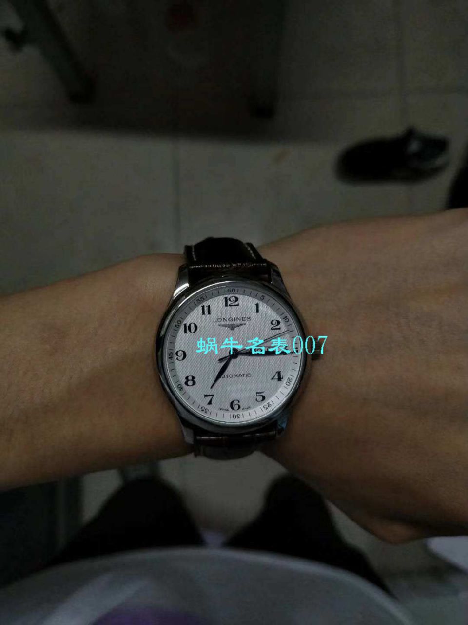 【LG Perfect  High quality  Replica Watches 】 Longines 名匠系列 Day-Date 双历L2.755.4.78.3 wrist watches  / L099