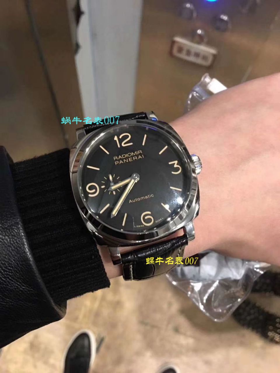 【 Video analysis SF Factory 1:1 top  Replica Watches 】Panerai LUMINOR 1950系列珍珠陀PAM00572男表 / SFPAMBF00572