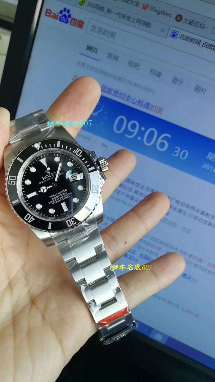 【哪里能买到好的瑞士 Replica 表】 Video analysis NOOB Factory 迄今为止最强ROLEX Submariner ～V9版本 Submariner  / FK07