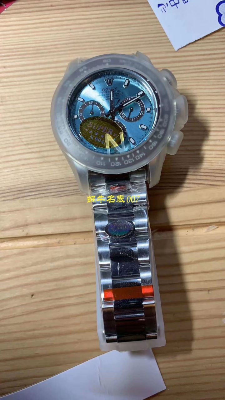 【N Factory 最新神作～原装结构4130 Ditongna 】 Rolex  Cosmograph Daytona  Ditongna  Best  Replica Copy  Watches 116520-78590 黑盘 wrist watches (黑钢迪) / R216